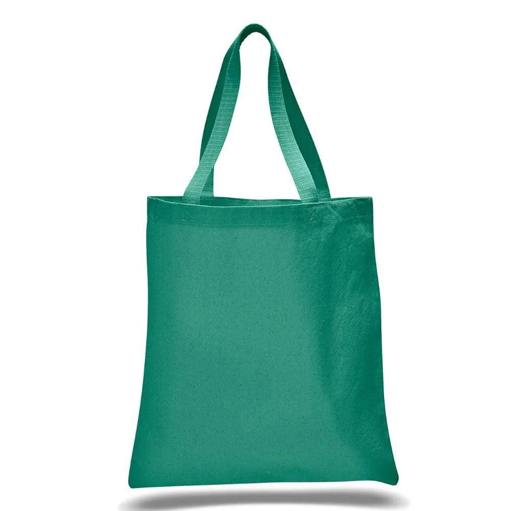 12 Oz. Colored Canvas Simple Tote Bag Printed with a Customizable PINES COLLECTION Design