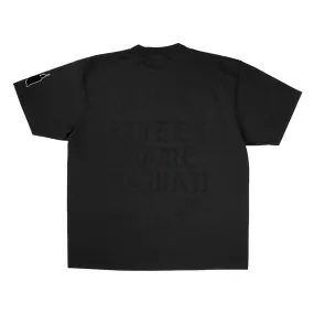 808ALLDAY SHH Max Heavyweight Black T-Shirt