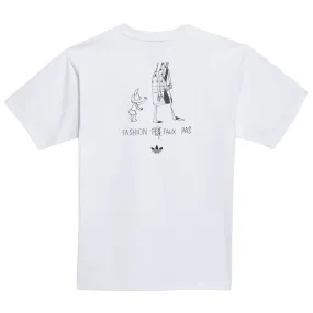 Adidas Gonz The Answer Is Never Tee White