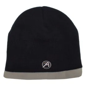 AHEAD Midnight/Stone Knit Fleece Toque