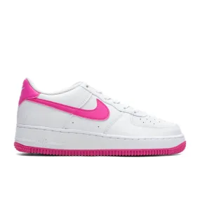 Air Force 1 LV8 2 (GS) - White/Laser Fuchsia