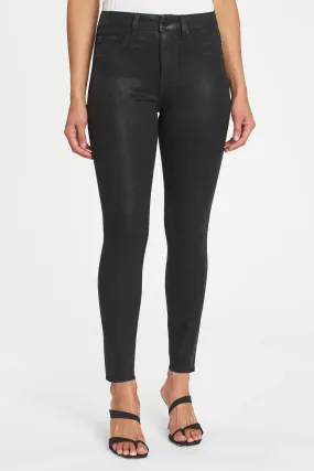 Aline High Rise Skinny | Coated Night Sky