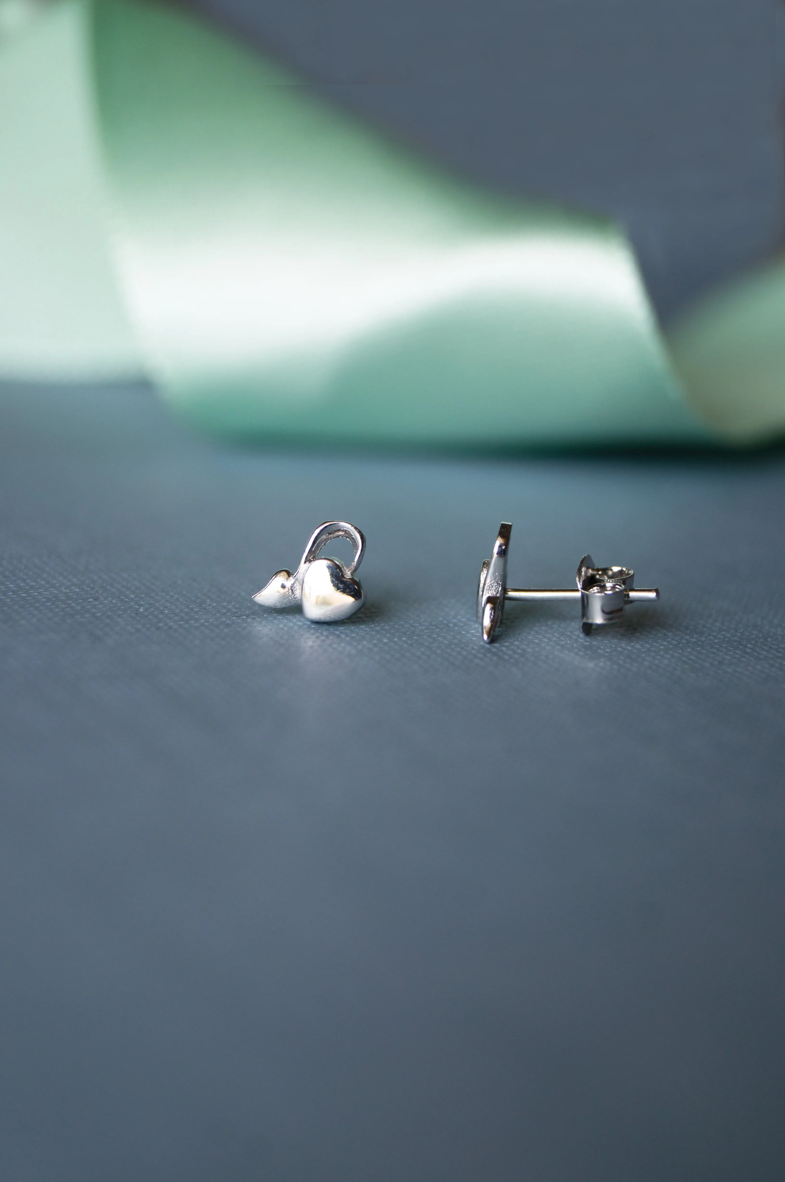 Always For You Sterling Silver Mini Stud Earrings