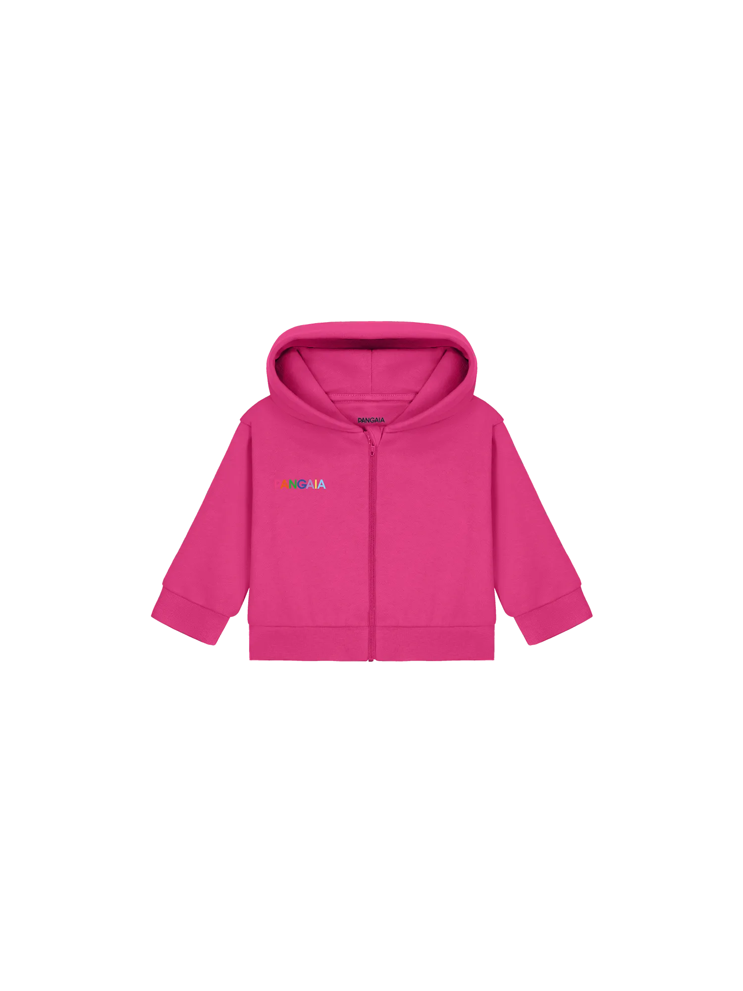 Baby 365 Midweight Pangaia Zip Up Hoodie—tourmaline pink