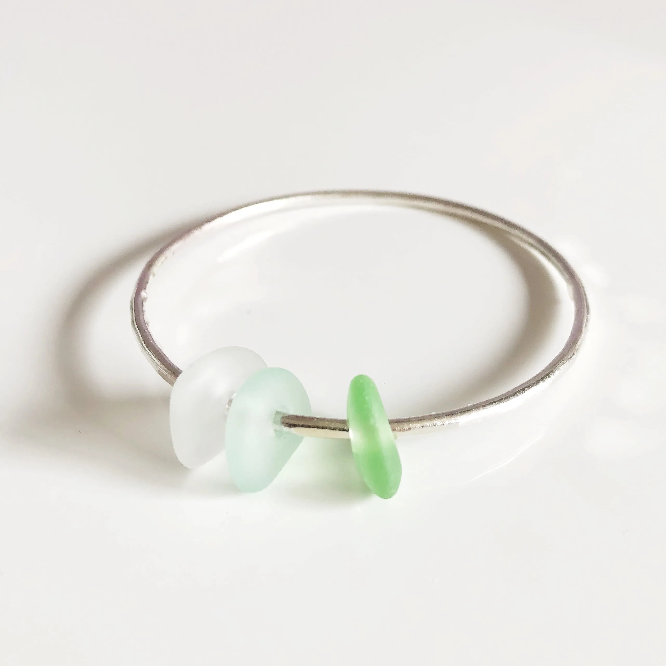 Bangle KAWAI - green ombré (B283)