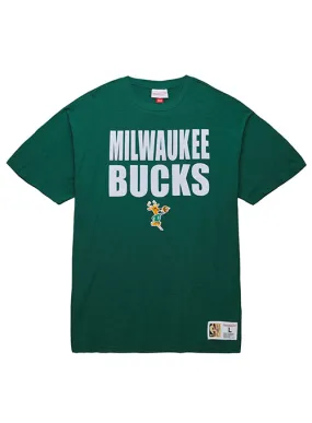 Big & Tall Mitchell & Ness HWC '68 Legendary Slub Green Milwaukee Bucks T-Shirt