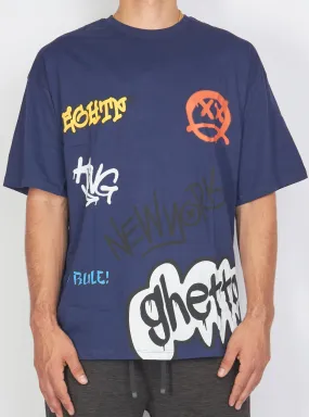 Buyer's Choice T-Shirt - Ghetto - Navy -