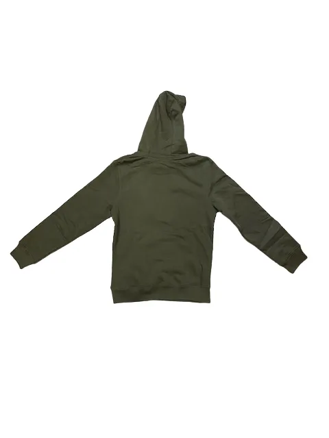 C1RCA Criminal Hood MHO154 military green hooded sweatshirt