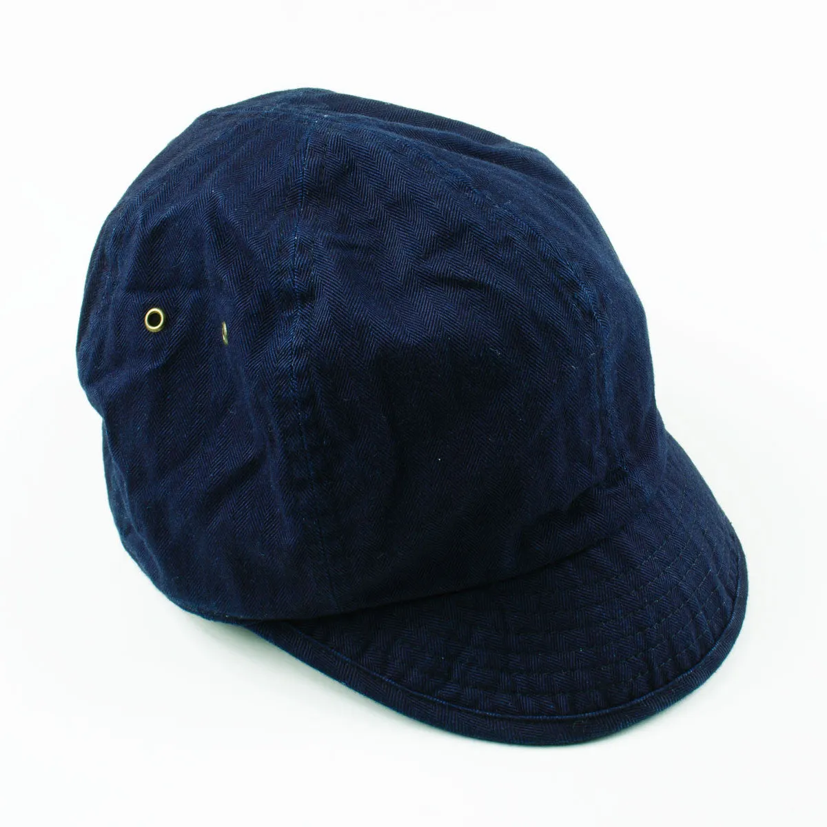 cableami - Cap - Indigo Herringbone