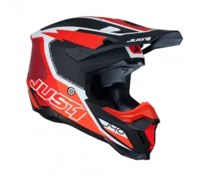 CASCO JUST1 J40 FLASH ROSSO