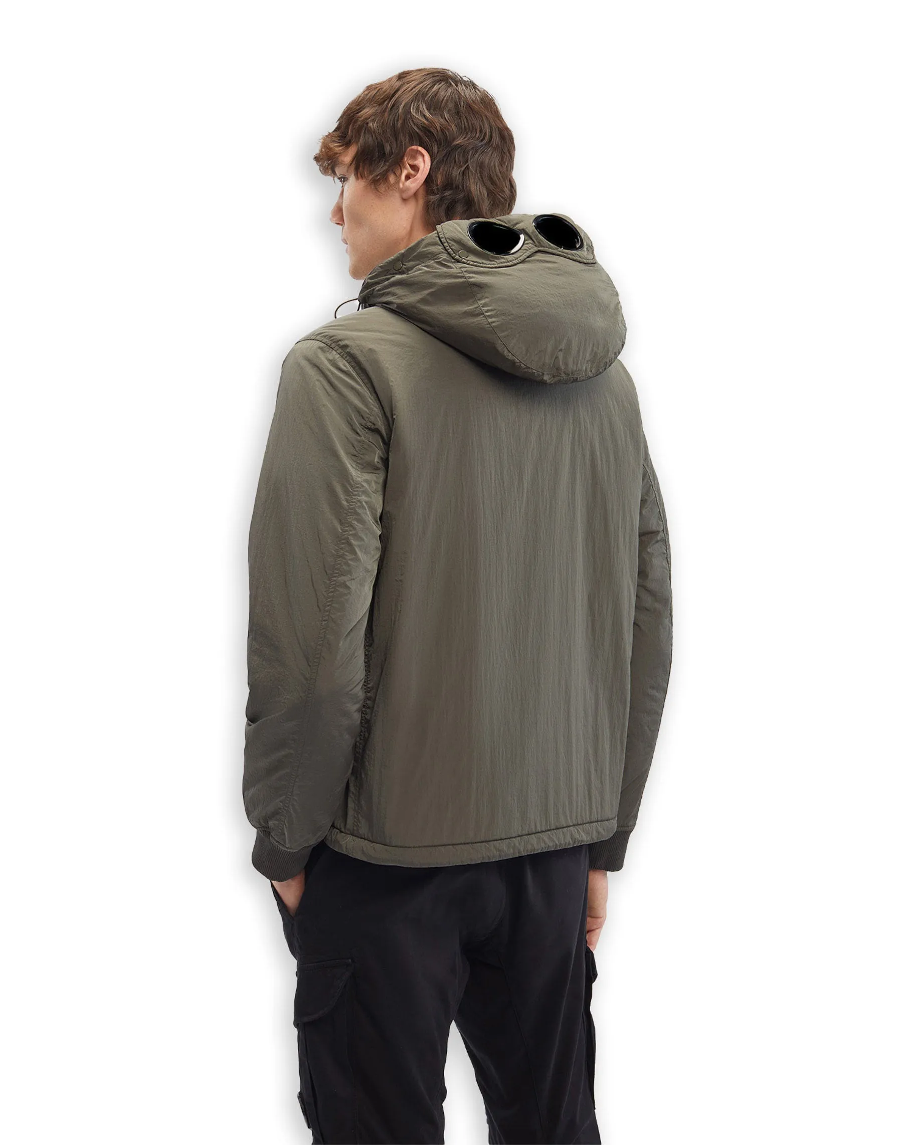 CP Company Chrome-R Google Bomber Jacket Green Men's Jacket