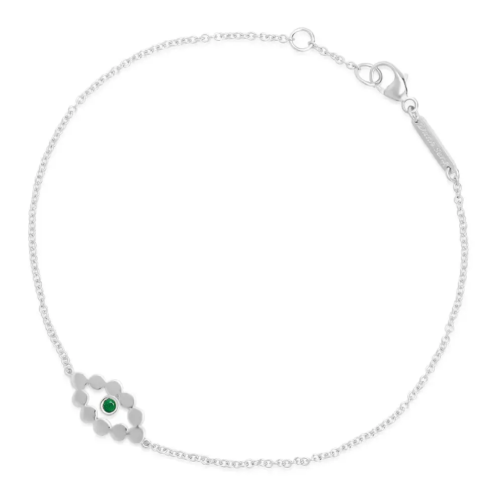 Evil Eye Birthstone Bracelet