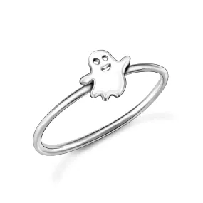 Fa-boo-lous Ghost Ring Sterling Silver