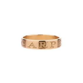 Gabriella Kiss Carpe Diem 18k Band Ring