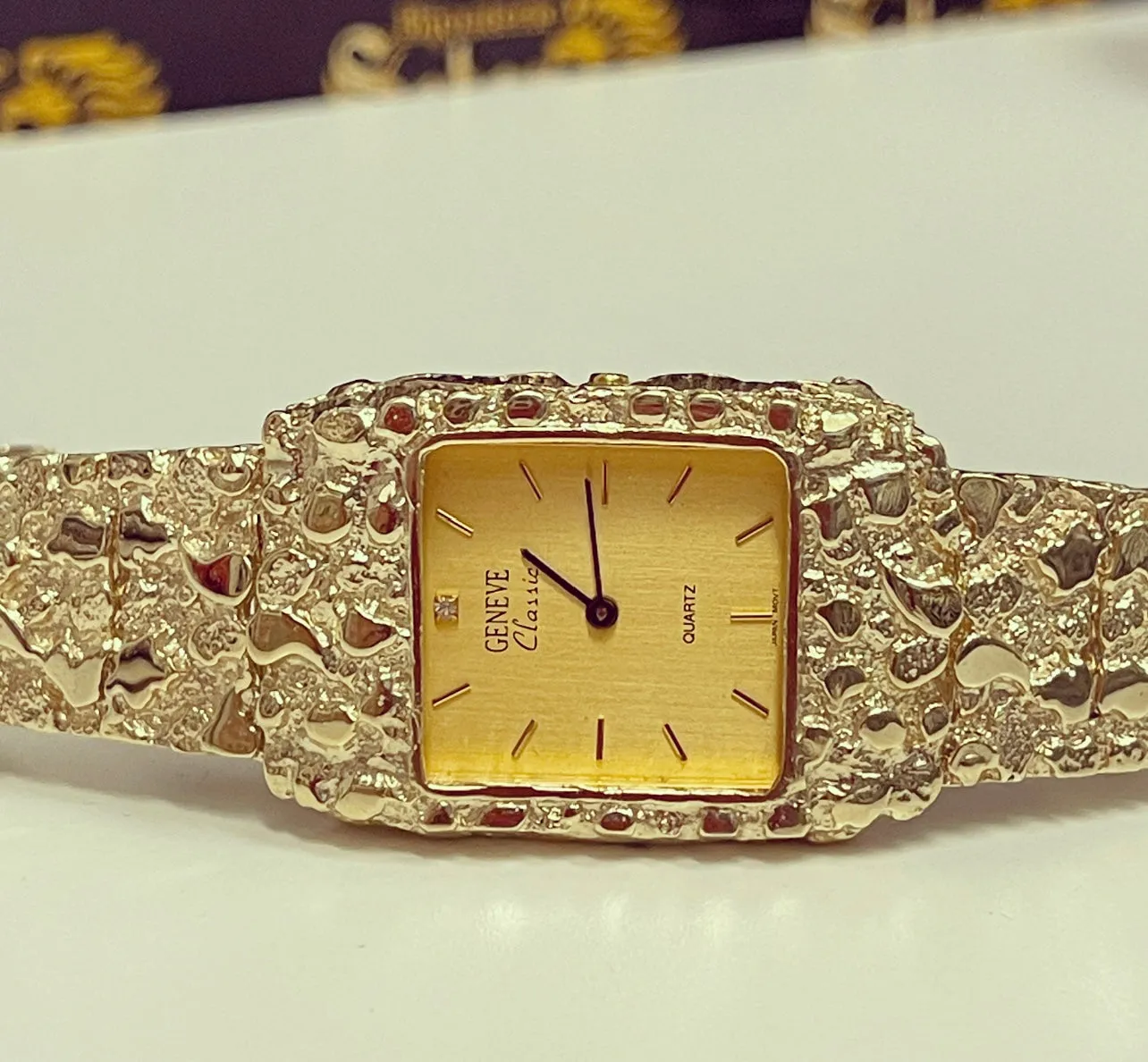 Gold Nugget watch