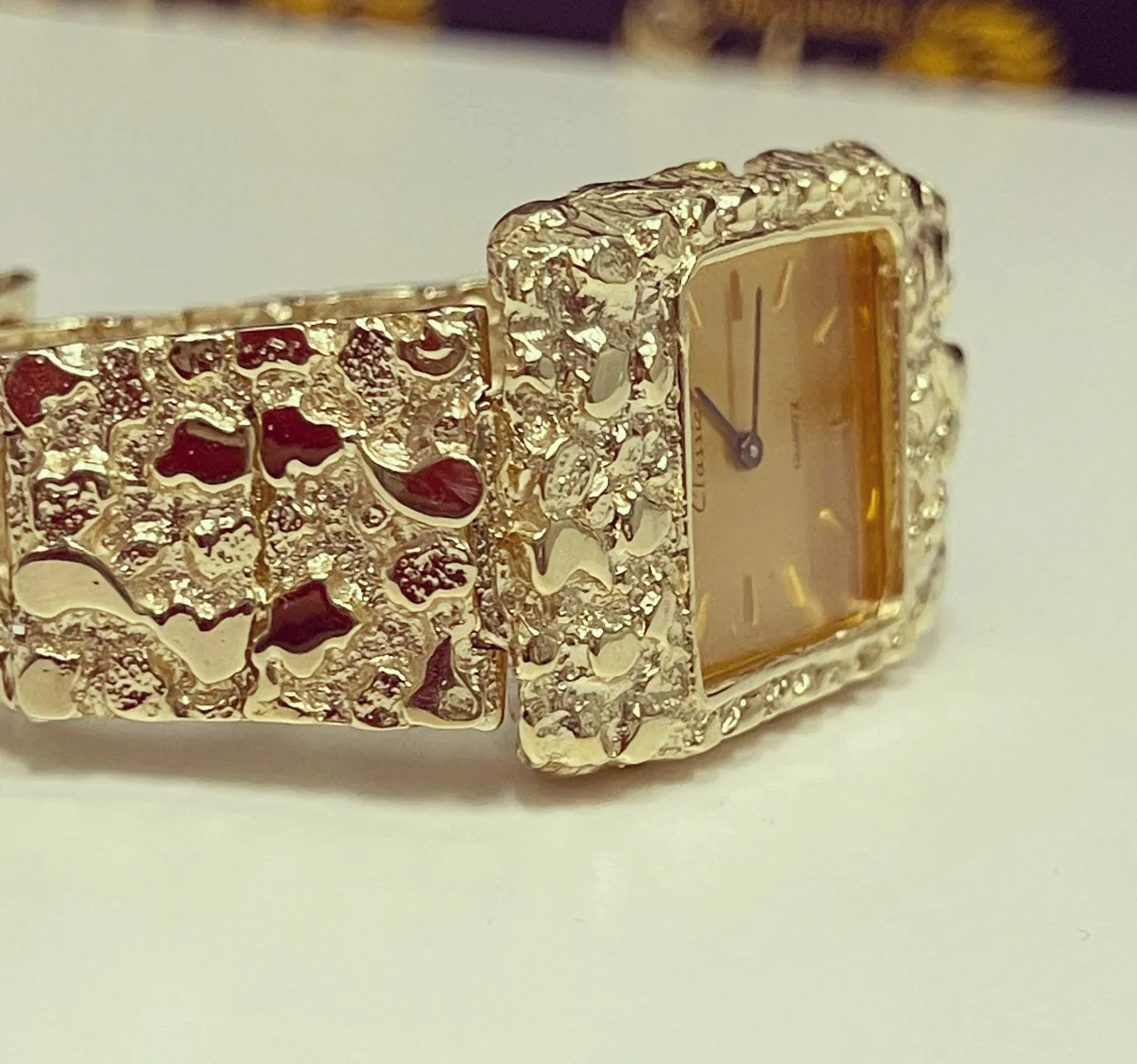 Gold Nugget watch