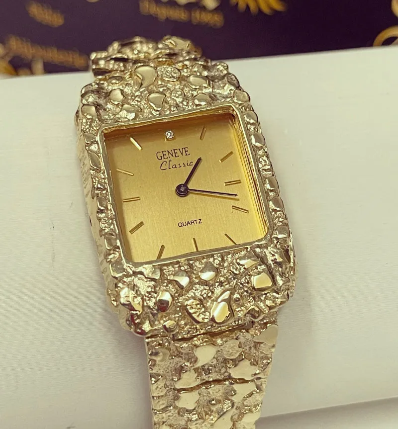 Gold Nugget watch