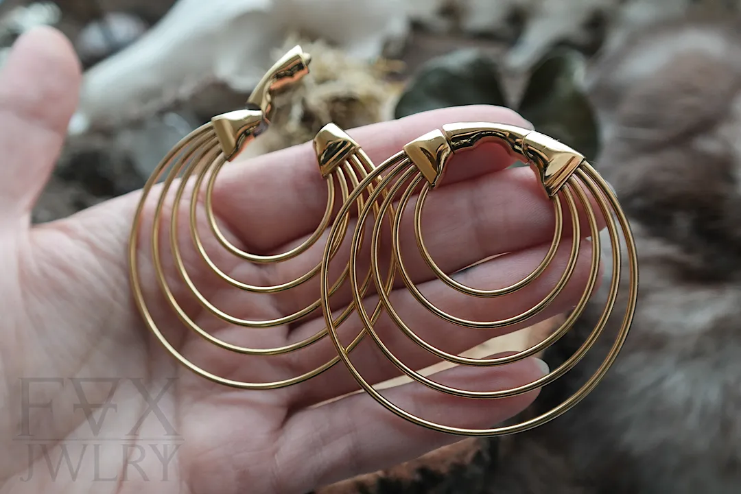 Golden Spiral Hoop Hanger