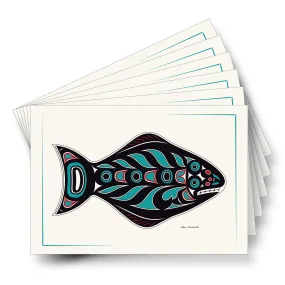 Halibut - Formline Art Cards