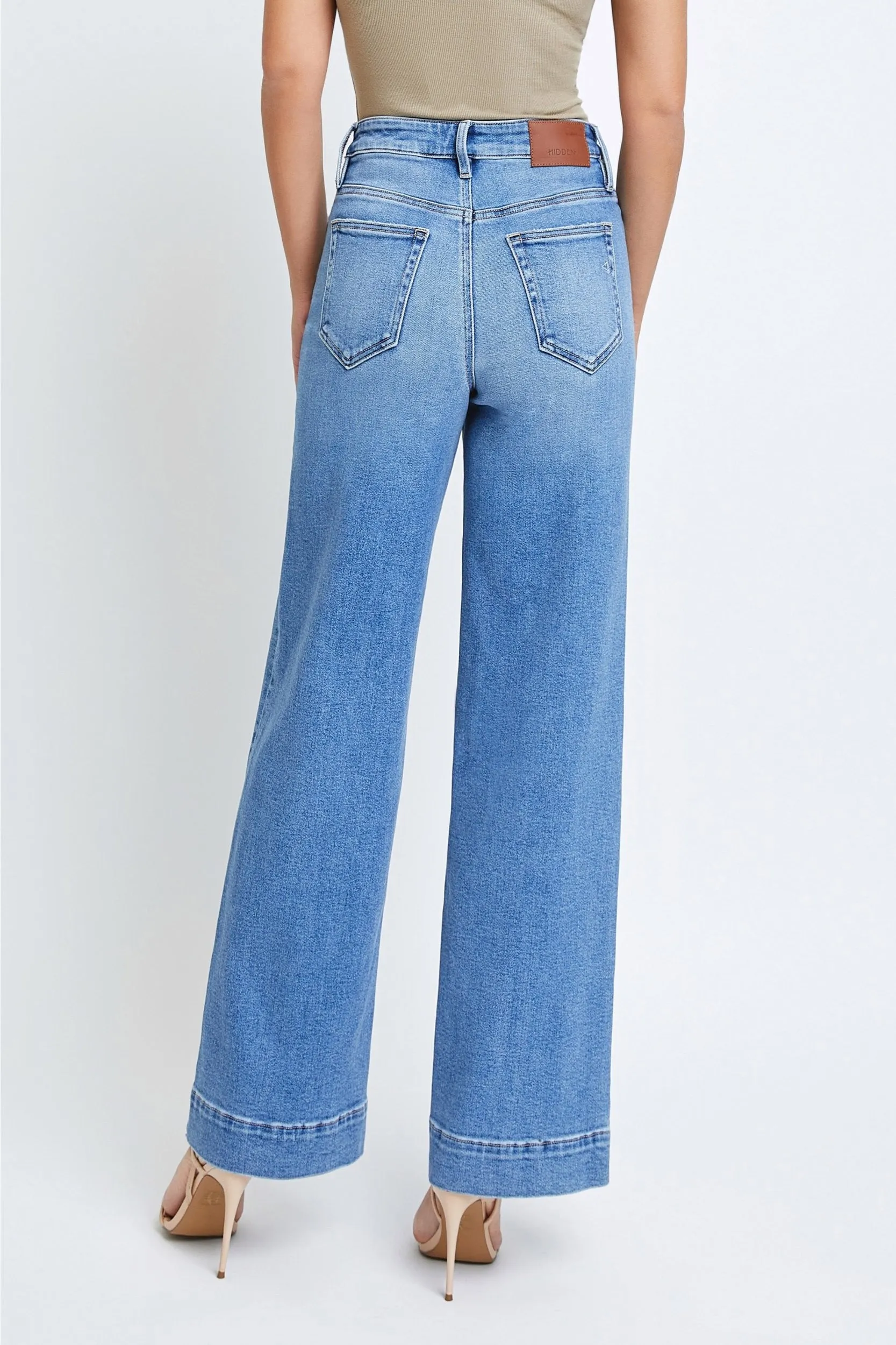 Hidden Nori Wide Leg Jean