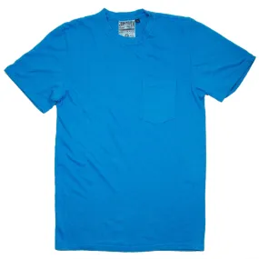 Jungmaven - Baja Pocket Hemp T-shirt 55/45 (7 oz) - Agean Sea Blue