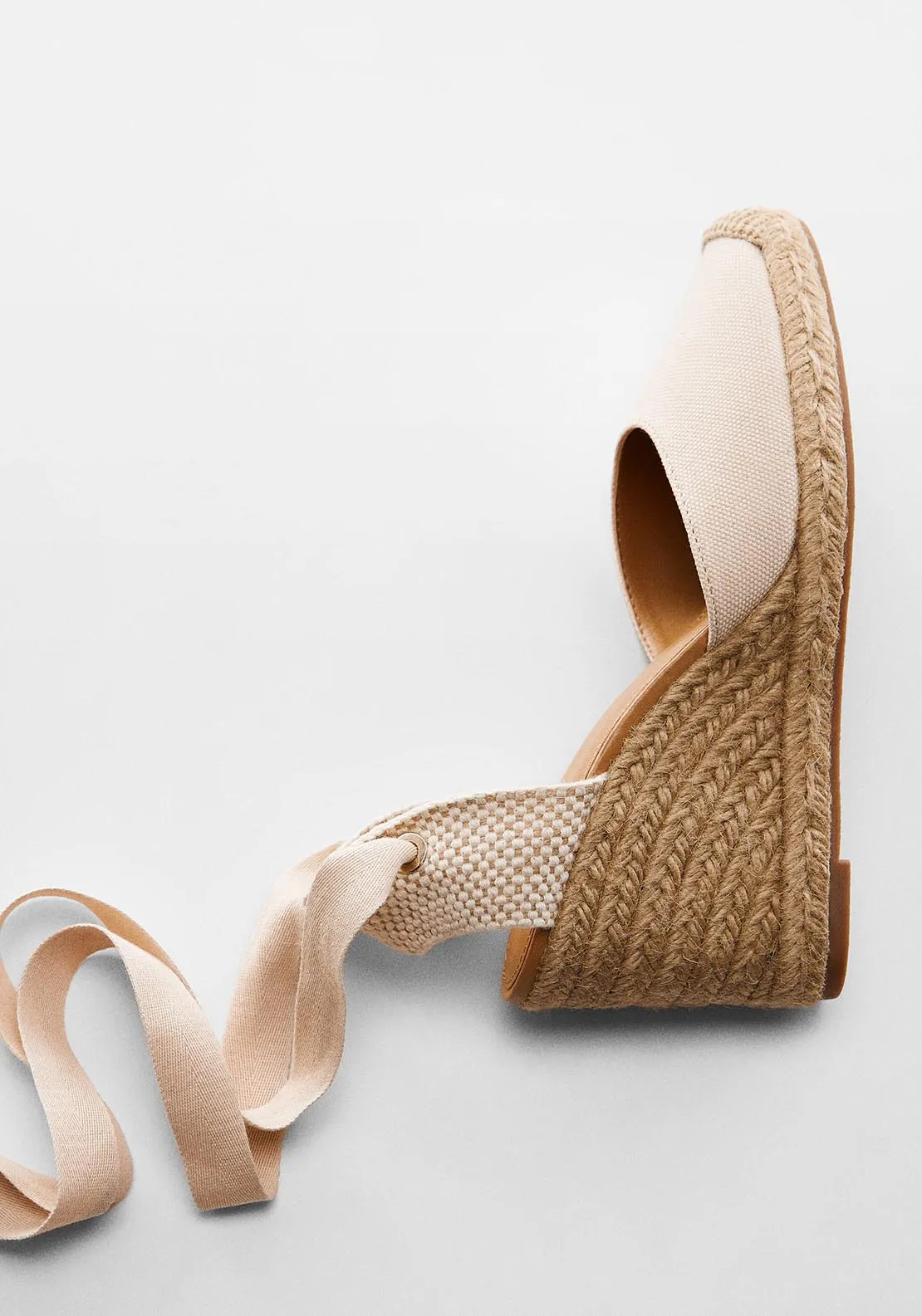 Lace-up espadrilles