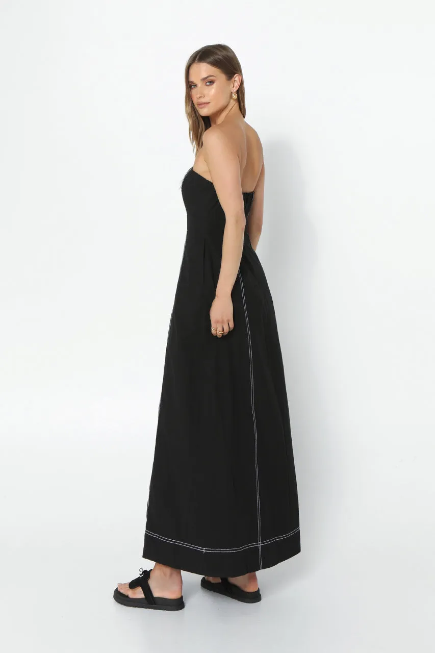 Louise Maxi Dress | Black