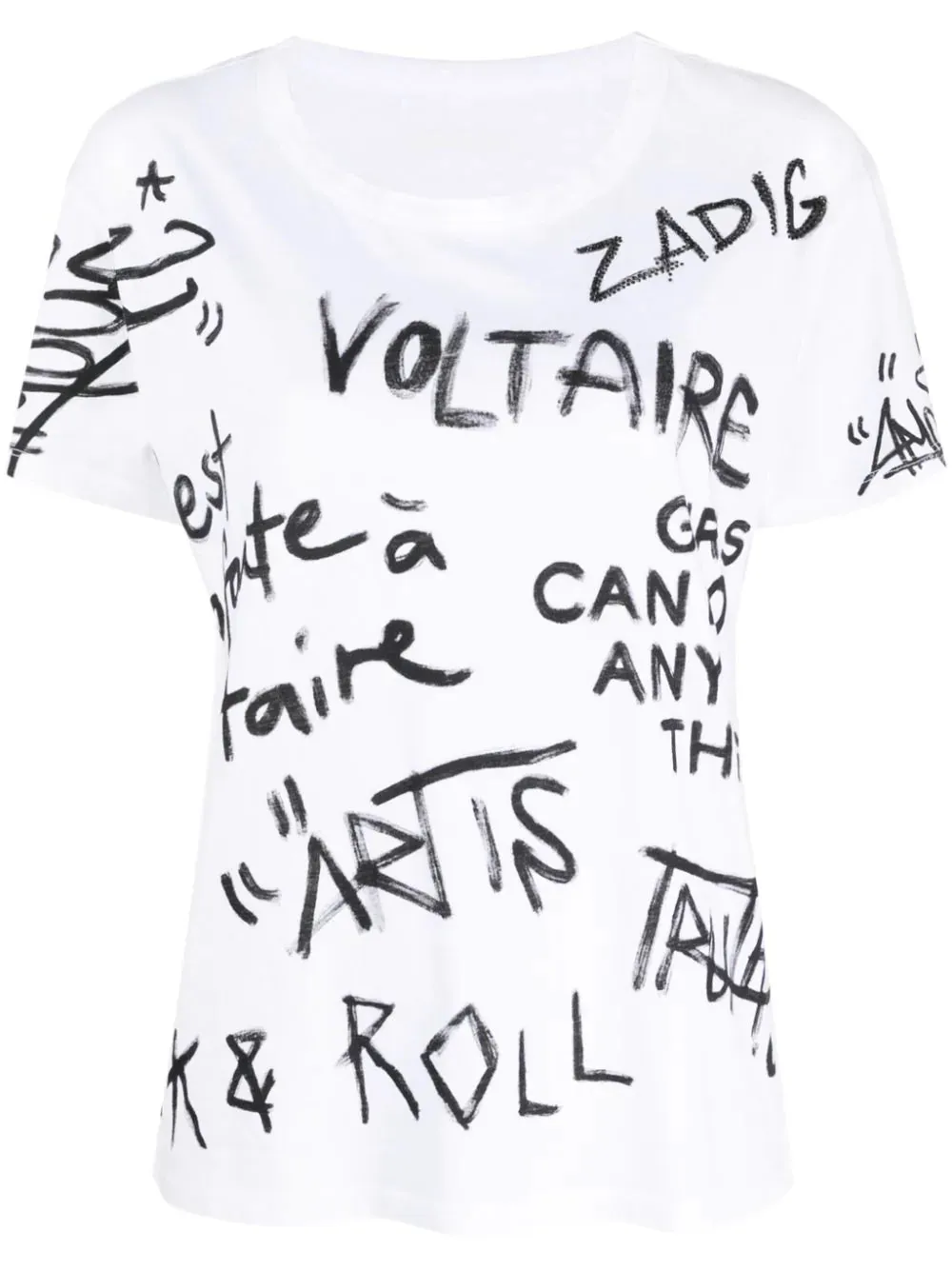 MARTA MANIFESTO TAG TEE - ZADIG&VOLTAIRE