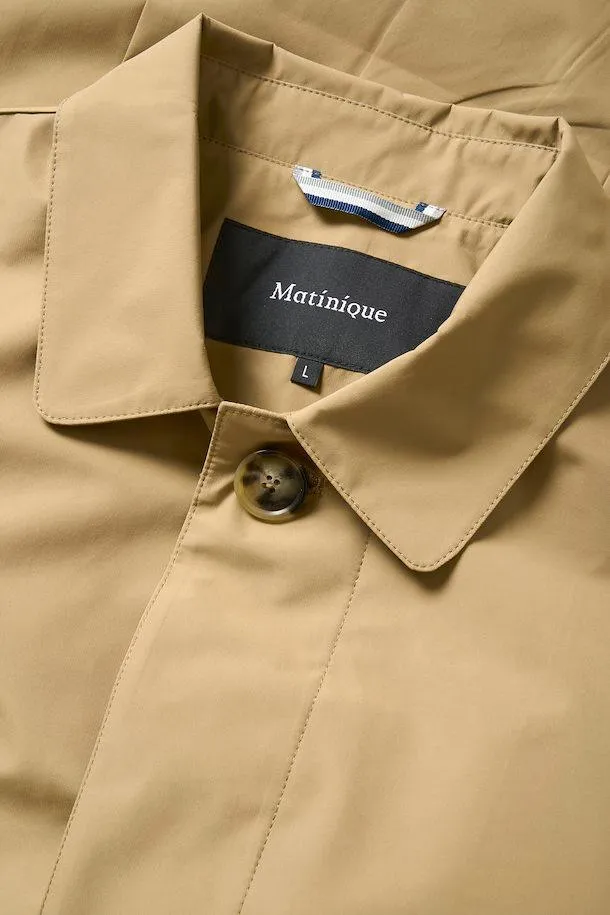 Matinique Miles Mac Jacket Warm Khaki