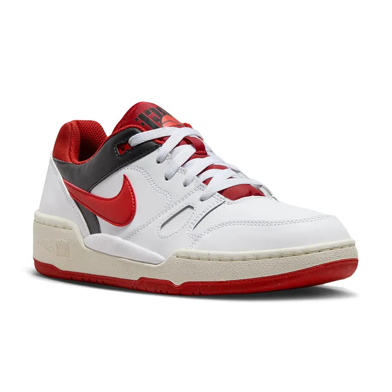 Men's Full Force Low White/Mystic Red/Black