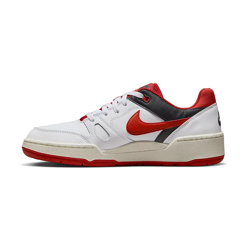 Men's Full Force Low White/Mystic Red/Black