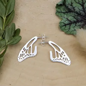 Monarch Butterfly Wing Earrings