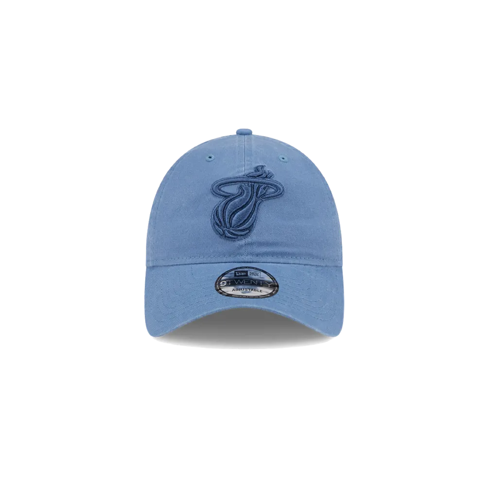 New Era Miami HEAT Tonal Blue Hat