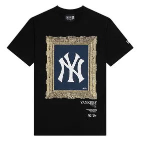 NEW ERA NY Yankees Curated Customs Black T-Shirt