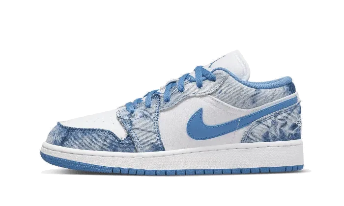 Nike Air Jordan 1 Low Washed Denim (GS)