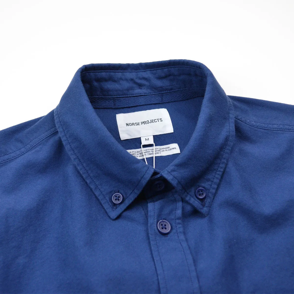 Norse Projects - Anton Oxford Overdyed Shirt - Indigo