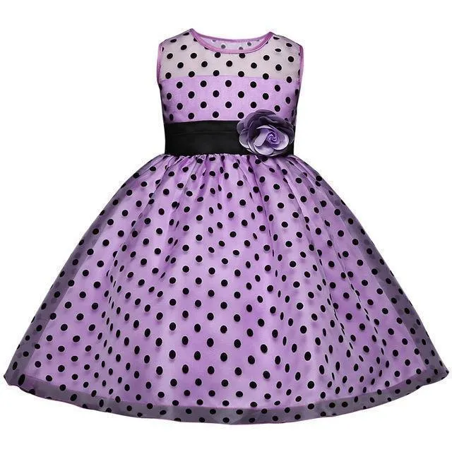 Polka Dots Girls Dress