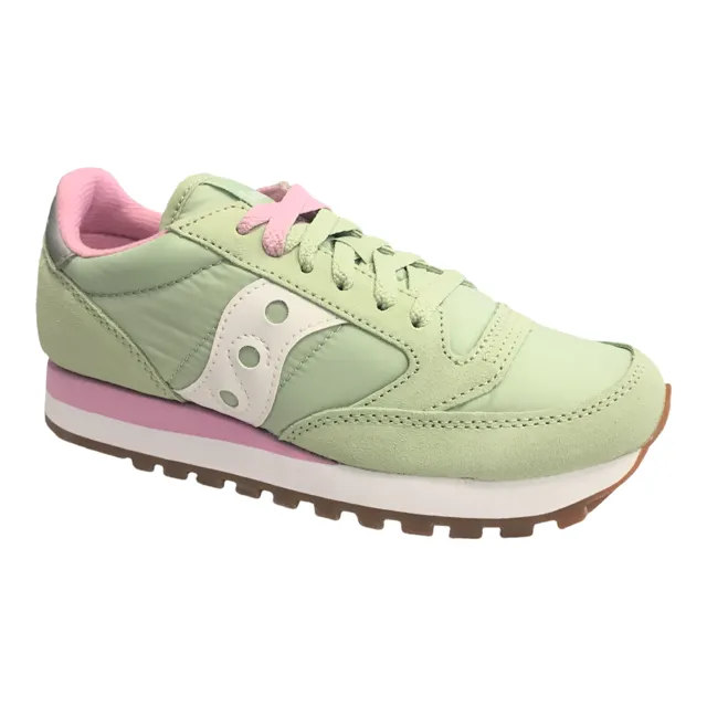 Saucony Originals Jazz Original S1044-645 green-white women's sneakers