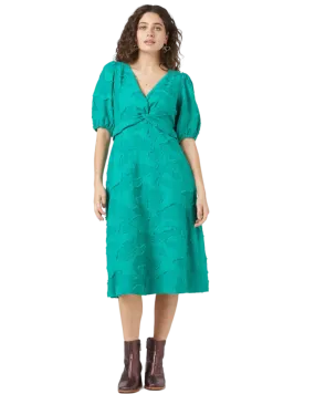 Size 12 - Gorman Green Elleni Twist Midi Dress