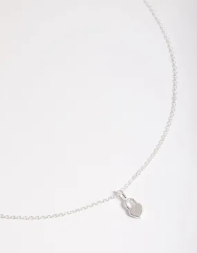 Sterling Silver Heart Locket Necklace