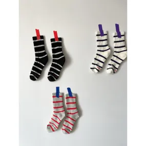 Striped Boyfriend Socks