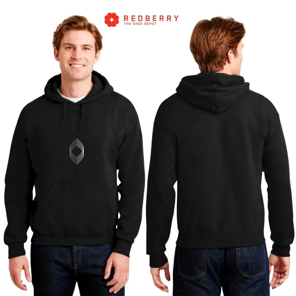 Sudadera Hombre  Hoodie Geometría Diseo Frases 014