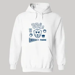 Sudadera Hombre Hoodie  Pumas UNAM Goya Universidad