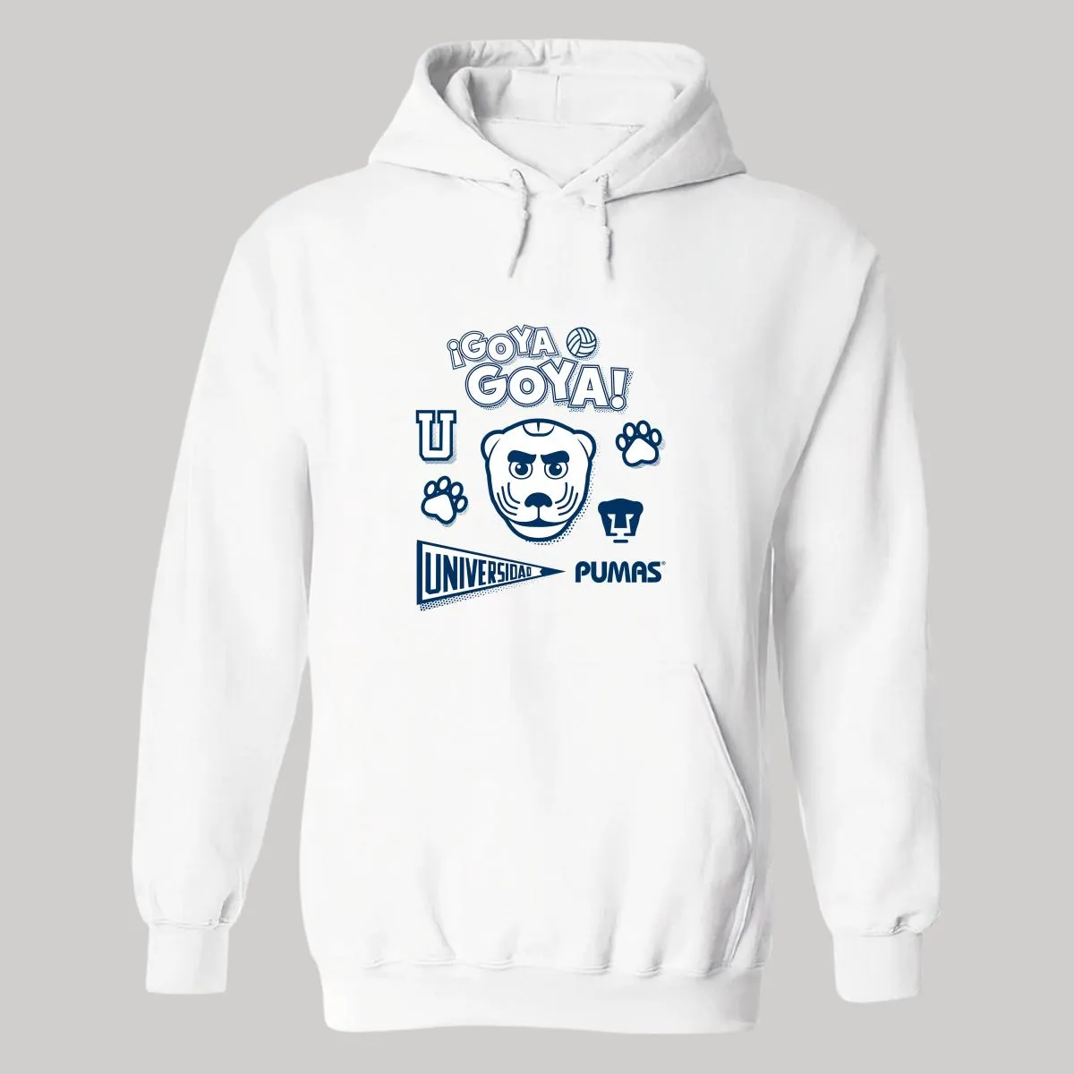 Sudadera Hombre Hoodie  Pumas UNAM Goya Universidad