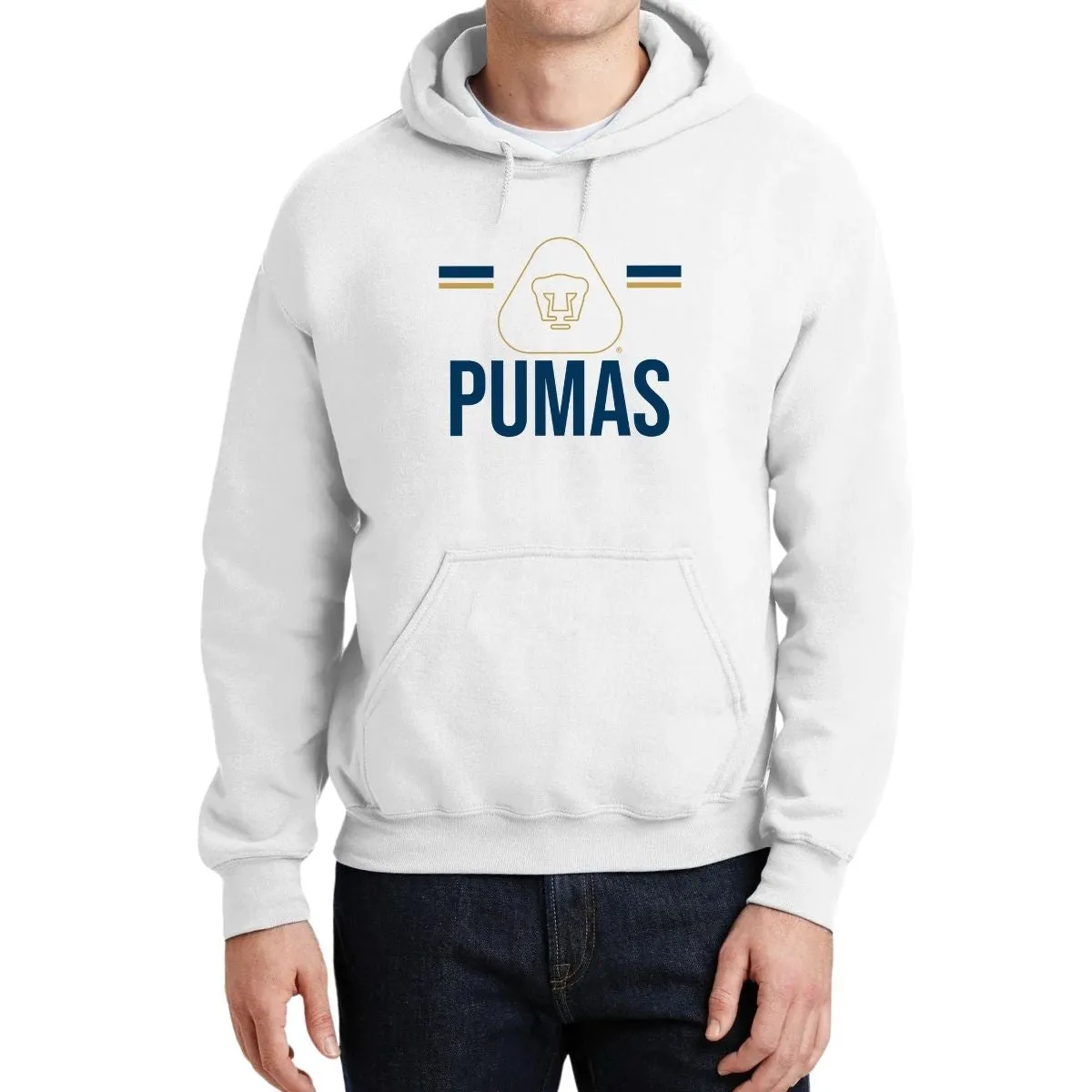 Sudadera Hombre Hoodie Pumas UNAM Insignia