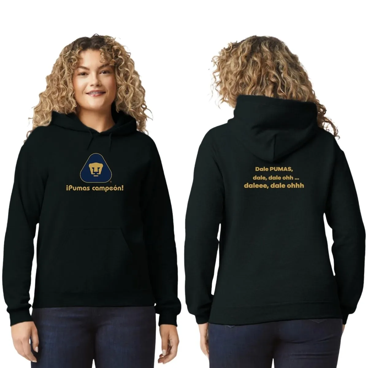 Sudadera Mujer Pumas UNAM campeón