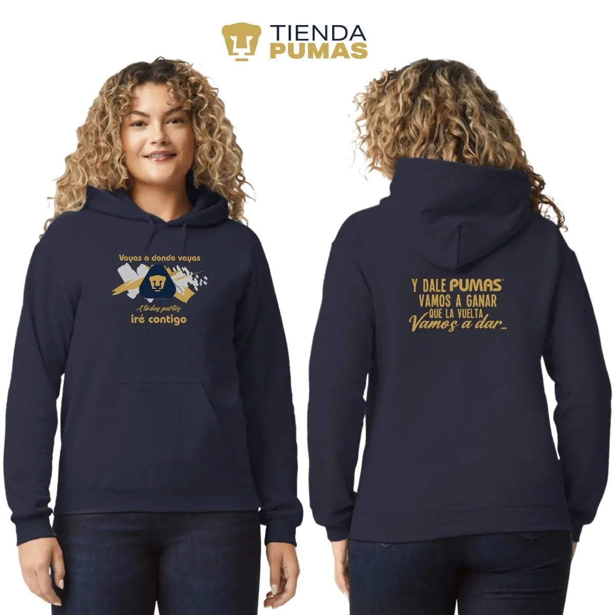 Sudadera Mujer Pumas UNAM vuelta