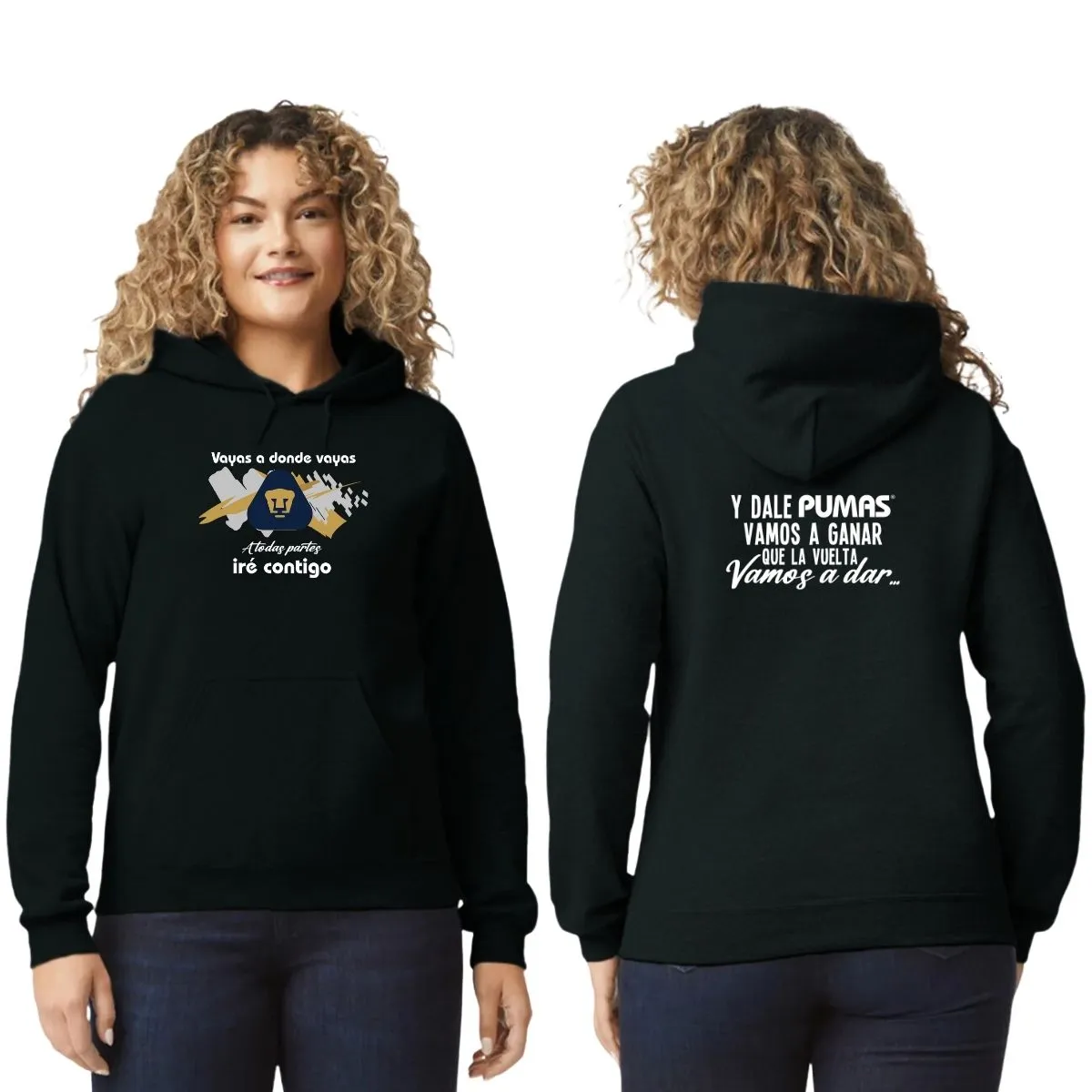 Sudadera Mujer Pumas UNAM vuelta