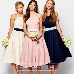 The Brittany Bridesmaid Bow Dress (Available in 2 Designs)