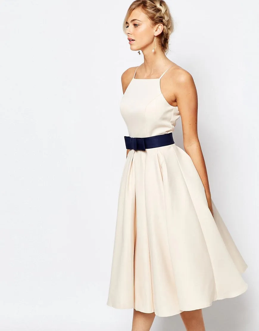 The Brittany Bridesmaid Bow Dress (Available in 2 Designs)